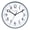 Green, variant on La Crosse Clock 10 inch Basics Analog Quartz Black Wall Clock, 404-3025B