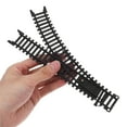 thumbnail image 4 of Milisten 1Set Realistic Plastic Train Track Black Highspeed Railroads for Model Train Layout, 4 of 7