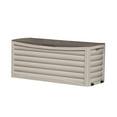 thumbnail image 6 of Suncast 73-Gal. Weather-Resistant Resin Outdoor Patio Storage Box, Light Taupe, 6 of 7