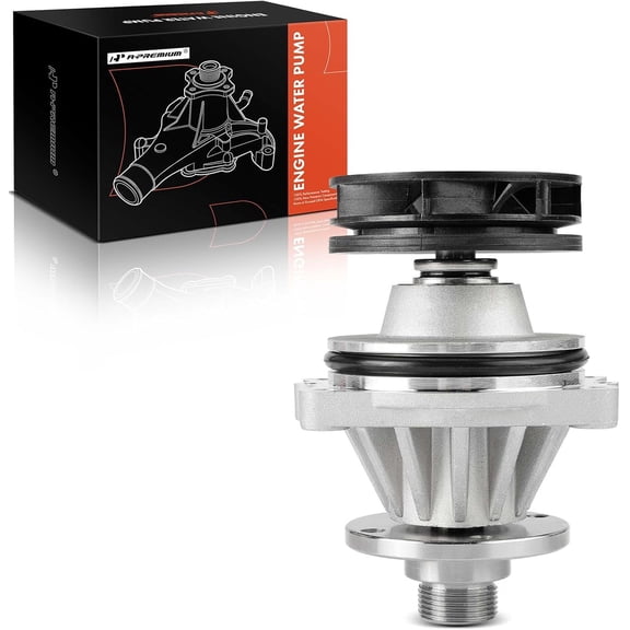 A-Premium Engine Water Pump Replacement for BMW 320i 323ci 323i 325Ci 325i 325is 328i 330i 330xi 525i 525it 528i 530i M3 X3 Z3 Z4 Fits select: 2005-2006 BMW X3 3.0I, 2004-2005 BMW 325 IS SULEV