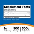 thumbnail image 2 of Suplemento Nutricost Betaine HCl en polvo 500 g sin gluten, 2 of 5