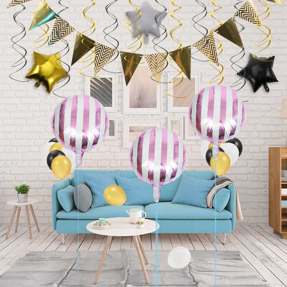 FESTFENDS 10Ud Globos De Fiesta En Rosa Con Material Resistente Para Decorar