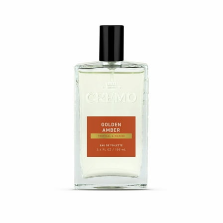 Cremo Spray Cologne, Golden Amber, 3.4oz