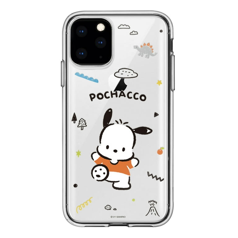 iPhone 15 Pro Case (6.1inch) Sanrio Cute Clear Soft Jelly Cover - Hug  Cinnamoroll 