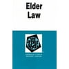 Pre-Owned Elder Law in a Nutshell (Hardcover) 0314231692 9780314231697