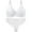 White, variant on Clearance Sale 2025 Plus Size Intimates for Women for casual, Women's Bra And Panty Sets Lace Lingerie 2 Piece Bra And Thong Set Underwire Bra, Comfortable underwear for women
