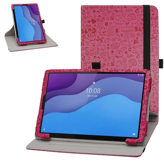 Labanema 10.1" Lenovo Tab M10 HD (2nd Gen) TB-X306X Case, 360 Degree Rotary Stand 10.1" Lenovo Tab M10 HD (2nd Gen) TB-X306X Cover, Case for 10.1" Lenovo Tab M10 HD (2nd Gen) TB-X306X (Dark Blue)