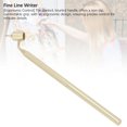 thumbnail image 3 of Fine Line Paint Applicator Pen, Precise Crafting Aluminum Material Ergonomic Control, Multi Purpose Slanting Fine Line Paint Pen with Versatile Use, Suitable for Fabric Painting,, 3 of 7