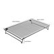 thumbnail image 3 of Rejilla de horno plegable de acero: recubrimiento antiadherente, diseño de rejilla, circulación de aire, para enfriar productos horneados y secar, 3 of 8