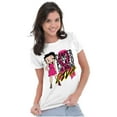 thumbnail image 3 of Betty Boop Cancer Picked Wrong Diva Women's T Shirt Ladies Tee Brisco Brands X, 3 of 5