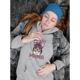 thumbnail image 2 of Corgi Mama Corgi W Sunglasses Hoodie Women -Image by Shutterstock, Female Medium, 2 of 4