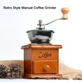thumbnail image 2 of Amdohai Manual Coffee Grinder Stainless Steel Wood, 2 of 7