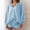 Blue, variant on ZZwxWA Womens 2 Piece Gingham Pajama Sets Puff Sleeve Button Down Peplum Tops and Y2k Ruffle Lounge Shorts Sleepwear