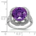 thumbnail image 2 of Sterling Silver Amethyst Ring. Gem Wt- 6.2ct, 2 of 4