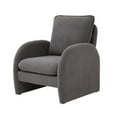 thumbnail image 6 of Gewnee Modern Sherpa Upholstered Accent Chair ,Leisure Comfy Single Sofa Chair for Living Room,, 6 of 11
