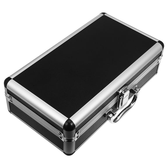 SOPOTUTU Multi Purpose Black Aluminum Carrying Case for Tools and Accessories