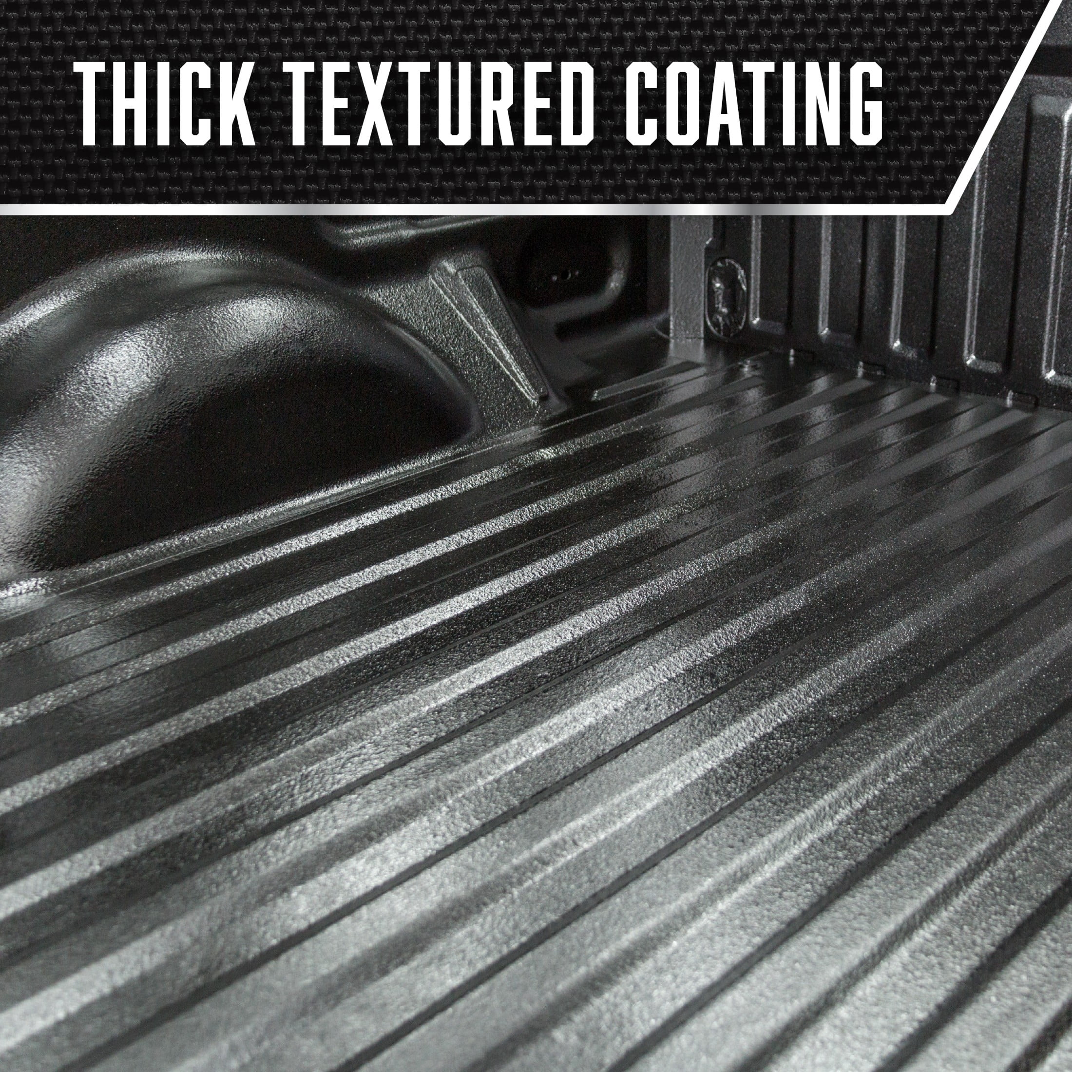 Black, Rust-Oleum Automotive Truck Bed Coating-342668, 1 qt