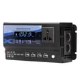 thumbnail image 4 of Inversor de coche Xuyuan 4000w con luz ambiental de color LED 4 cargador USB convertidor de potencia de vehículo 24V Jadeshay A, 4 of 8