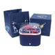 thumbnail image 1 of Caja de joyería con rosas preservadas, caja de embalaje, organizador de joyas, estuche romántico para joyas Azul oscuro, 1 of 9