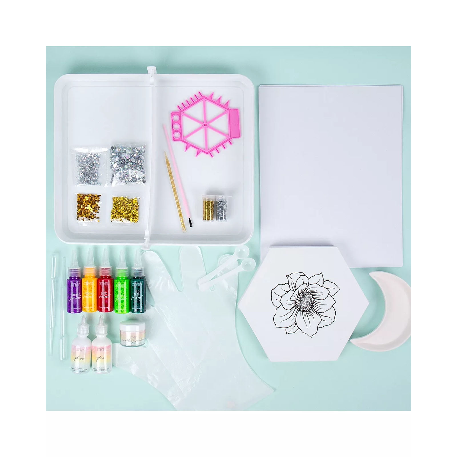 Horizon Group STMT DIY Marbling Art Studios Set