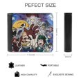 thumbnail image 2 of Animation My Hero Academia PU Leather Bifold Wallet Money Organizers Gift With Card Slots For Men And Women, 2 of 7