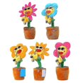 thumbnail image 1 of Singing And Dancing Green Sun Flower Toy Simulation Sunflower Dancing Playing Saxophone Bluetooth Mu, 1 of 5