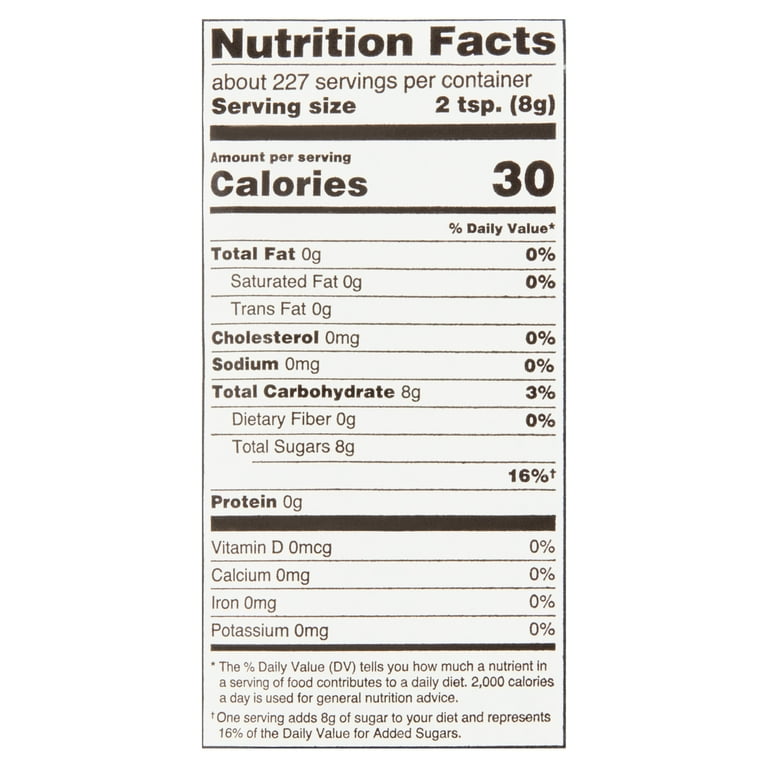 Great Value Pure Granulated Sugar, 4 lb