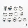 thumbnail image 2 of 15PCS Knuckle Stacking Rings Set for Women Crystal Rhinestone Finger Statement Ring Sets Vintage Joint Knot Mid Rings for Teen Girls, 2 of 5