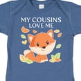 thumbnail image 4 of Inktastic My Cousins Love Me Little Fox Boys or Girls Baby Bodysuit, 4 of 5