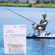 thumbnail image 5 of pstuiky Señuelo blando tipo cola en T para pesca. Señuelo pequeño tipo cola en T de 1 g a 4 g con cabeza de plomo, anzuelo, cola, hilo, gusano blando artificial., 5 of 5