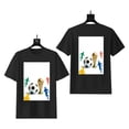 thumbnail image 2 of Printed Mens T-Shirts – Short Sleeve Crew Neck T Shirts for Man, Cotton Blend Plain Novelty Men's T-Shirts, 2 of 8
