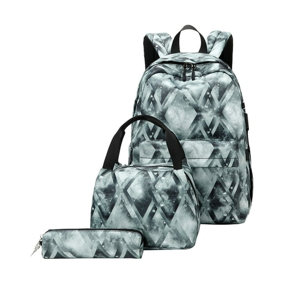HIPYLO Leather Backpack for Women Grey Backpack Purse for Large Size Nurse Backpack for Work Nursing Bag Womens Bag Cute Bags Women Bookbag, Black One Size