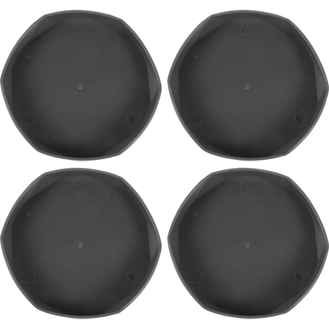 Shisuyan 4pcs Exquisite Flowerpot Trays Succulent Container Trays Flower Plant Saucers for Indoor