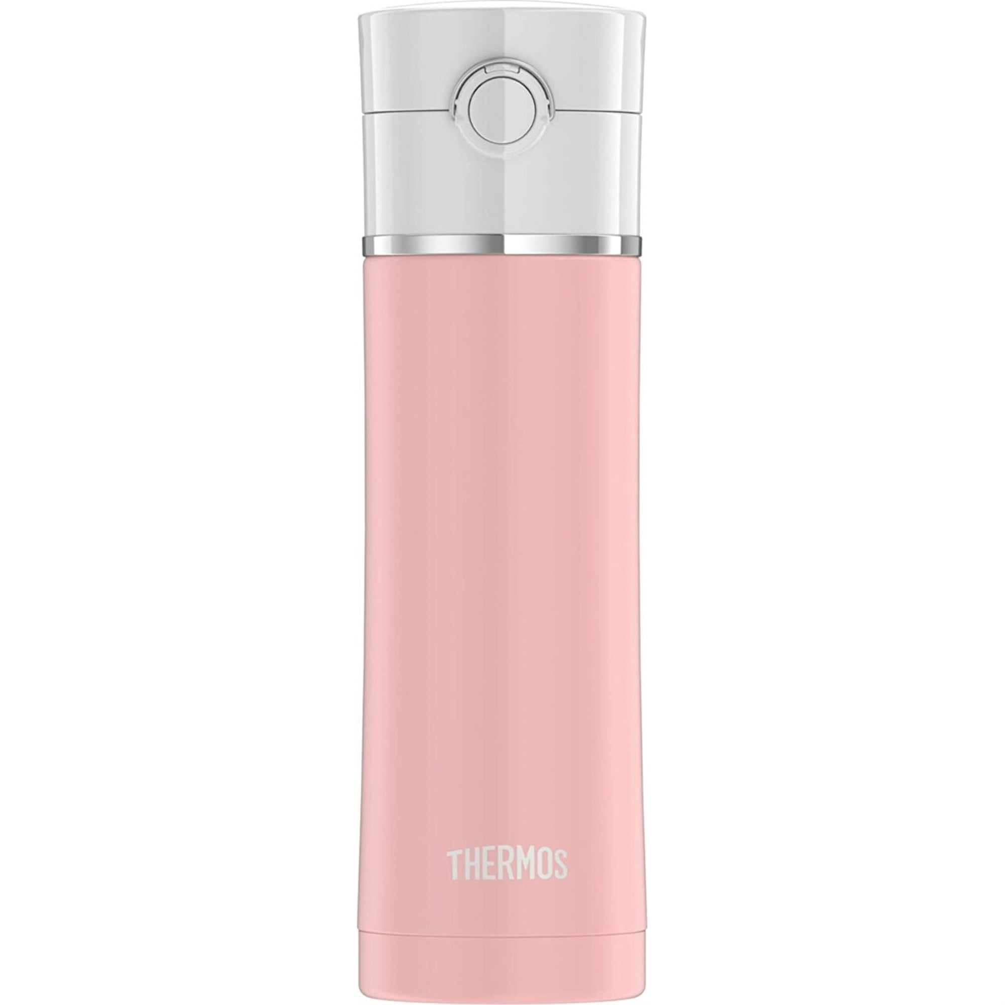 Thermos Sipp Stainless Water Bottle 16 Ounce Matte Pink