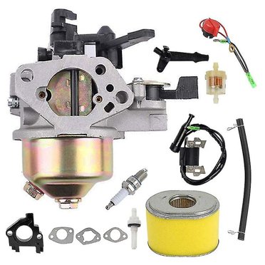 Carburetor & Recoil Starter Kit For Honda GX340 GX390 11HP 13HP Engines – With Air Filter