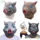 thumbnail image 2 of HONEY Nuevo Máscara de Hashibira Accesorios de utilería Accesorio de disfraz de anime Máscaras de pelo de cerdo Carnaval de halloween Asesino de demonios Sombreros Cosplay de Yaiba Casco Inosuke, 2 of 4