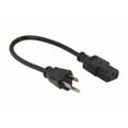 thumbnail image 2 of StarTech 1 ft Standard Computer Power Cord - NEMA5-15P to C13, 2 of 3