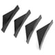 thumbnail image 5 of De Trasero Labio 4 Piezas Kit De Alerón De Parachoques Trasero Splitter Con Difusor De Tornillo Accesorio De Automóvil UniversalGlossy Black ANGGREK Otros Vehículos, 5 of 8