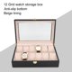 thumbnail image 2 of Caja de almacenamiento de reloj de 12 rejillas de madera mate, caja de presentación de regalo, accesorio para reloj, 2 of 8