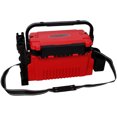 thumbnail image 5 of Large Dual-Layer Fishing Tackle Box Organizer With 2 Rod Holders And Cup Holders For Outdoor Fishing Adventures, 5 of 13