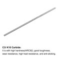 thumbnail image 3 of Unique Bargains 1.3mm C3/K10 Tungsten Carbide 3 Straight Flutes Machine Chucking Reamer, 3 of 5