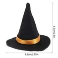 thumbnail image 4 of Mini Witch Hat Bottle Toppers, Halloween Bottle Decorations, Spooky Cute Party Table Decor for Halloween Party Favors and Gatherings,Halloween Bottle Cover, 4 of 8