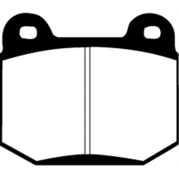 EBC 03-04 Infiniti G35 3.5 (Manual) (Brembo) Yellowstuff Rear Brake Pads Fits select: 2003-2014 SUBARU IMPREZA, 2003-2009 NISSAN 350Z