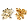 thumbnail image 1 of simhoa 10 Pcs Rivets Ronds Rivets Perles Rivets Décoratifs Rivets Décoratifs Vêtements Or, 1 of 8