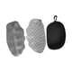 thumbnail image 5 of 2 almohadillas para levantamiento de pesas, agarres para entrenamiento, agarres para dominadas, antideslizantes con estuche de EVA. Gris, 5 of 9