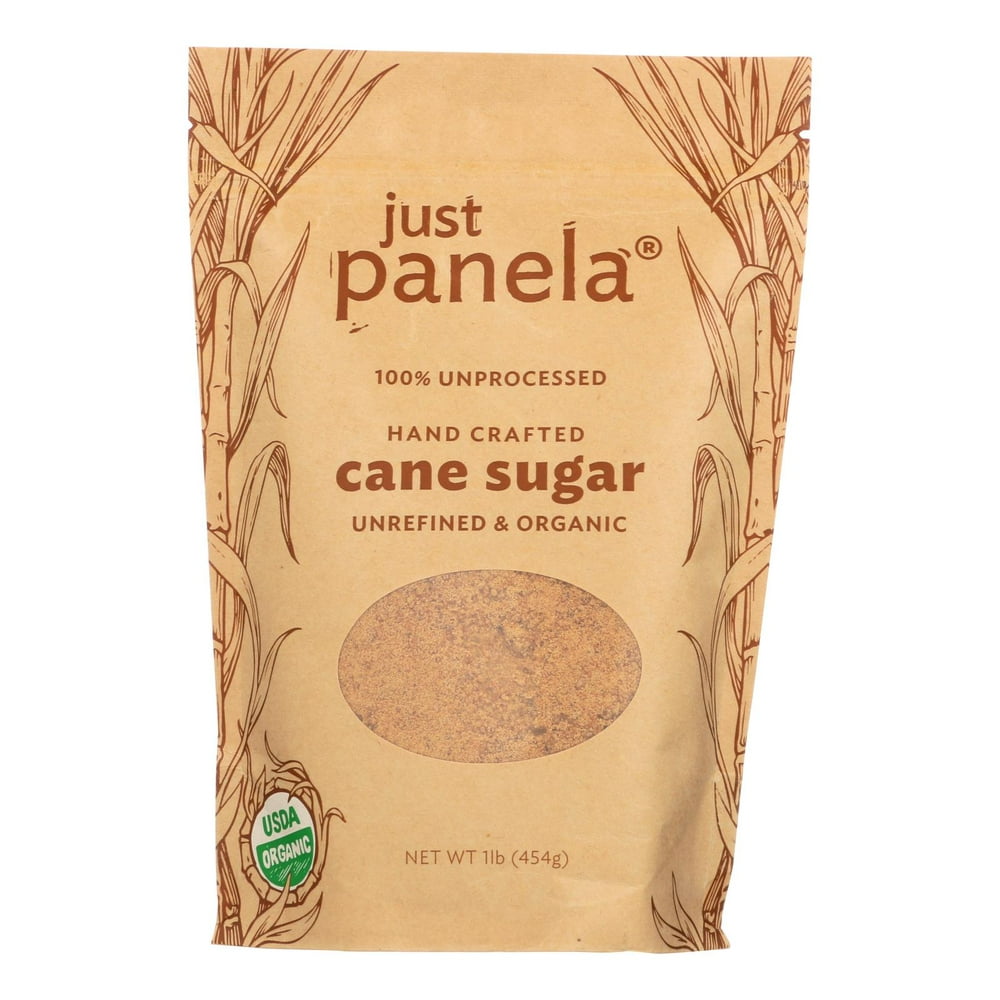 Panela Artisanal Unrefined & Organic Cane Sugar, 1 lb