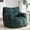 Dark Green, variant on Bean Bag Chair for Adults, Large Corduroy Beanbag Chair with Ergonomic Back Support, Black Memory Foam Floor Sofa for Bedroom Dorm