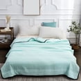 thumbnail image 5 of Cqxid Polyester Blanket Under $30 Blanket Comfy Sleepers Blanket Comfy Sleepers Ice Blanket Lightweight Breathable Ice Cool Calming Blankets Summer The Cold Blankets For Hot Sleeper, 5 of 5