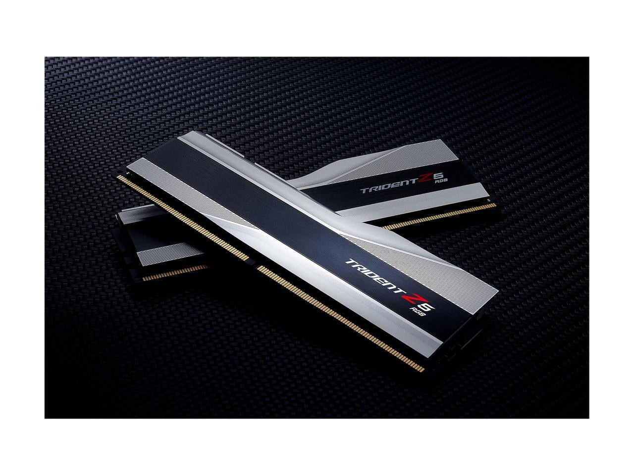 G.SKILL Trident Z5 RGB Series 32GB (2 x 16GB) 288-Pin PC RAM DDR5 5600 Desktop Memory Model F5-5600J2834F16GX2-TZ5RS