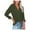 Green, variant on Womens Basic Plain T Shirts for Women Long Sleeve Button Down Daily Loose Blouse Solid Top for Women White,L